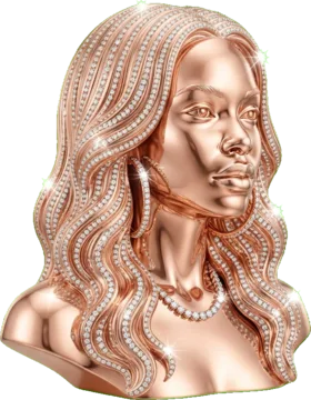 A finished sew-in hairstyle